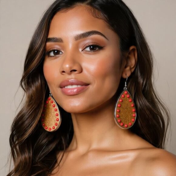 Rustic Refuge Earrings - Picture 5 of 5